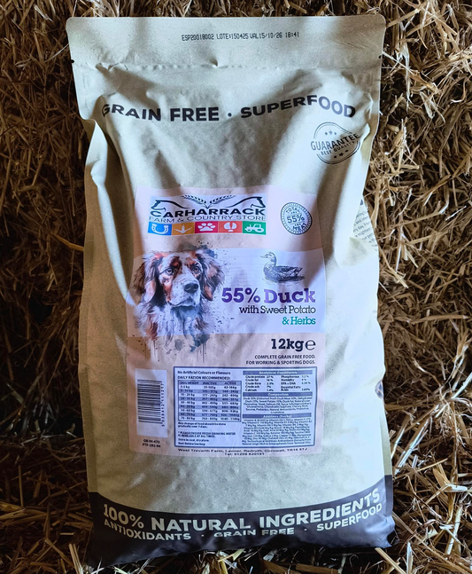 Carharrack Duck Sweet Potato & Herbs 12kg