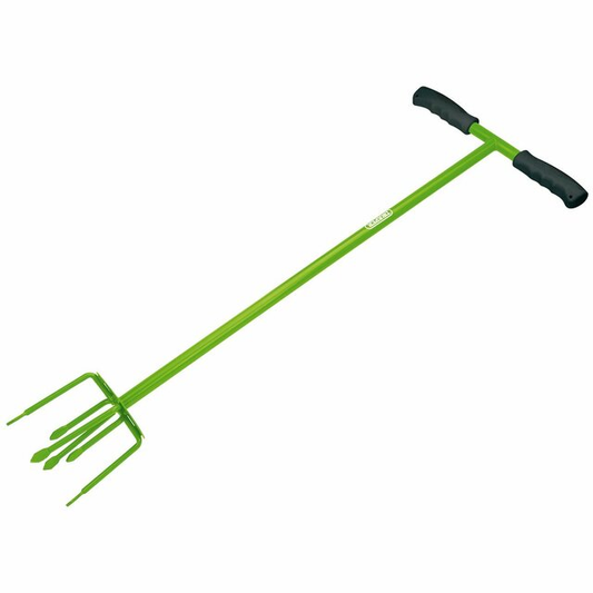 Soft Grip Long Handle Garden Tiller