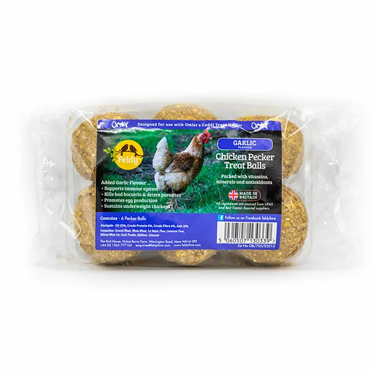 Feldy Chicken Treat Balls Garlic