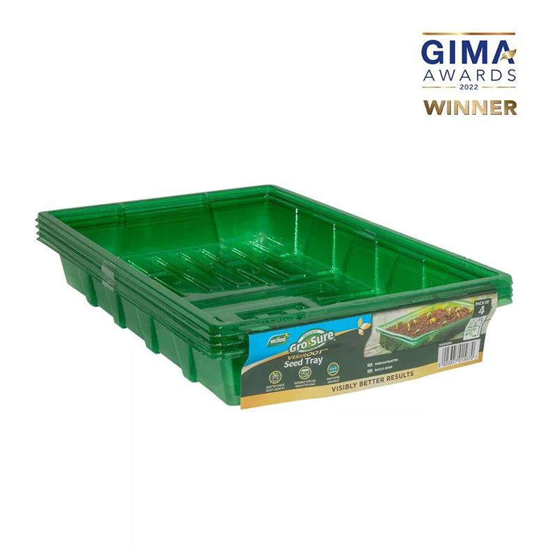 Gro-Sure Visiroot Seed Tray (4 Pack)