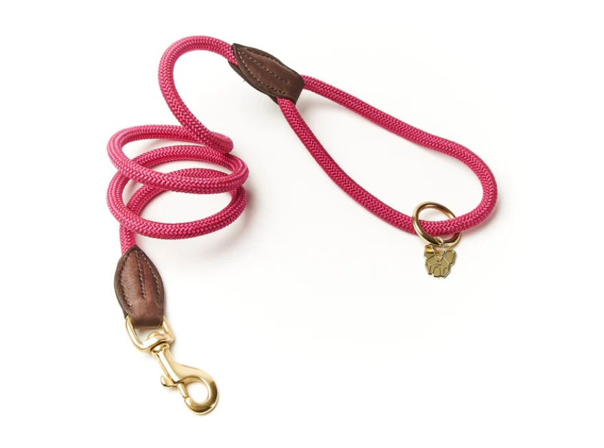 Shires Digby & Fox Rope Lead Pink