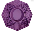 Fun Flower Pet Bowl- Purple