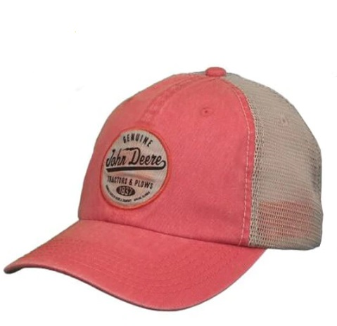 John Deere Pink Mesh Cap