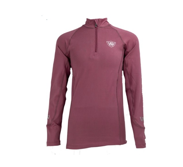 Woof Wear Young Rider Tech Shirt Rose