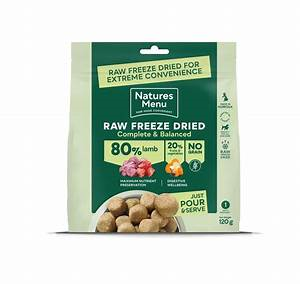 Natures Menu Raw Freeze Dried 80/20 Lamb 120g