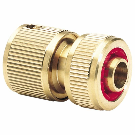 Brass Autostop Hose Connector 1/2inch