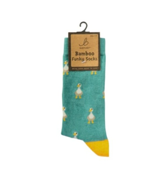 Bamboo Funky Socks Ducks (4-7)