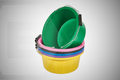 Feed / Mixer Bucket Black 3 Gallon Capacity