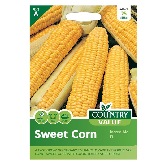 Country Value Sweet Corn - 25 Seeds