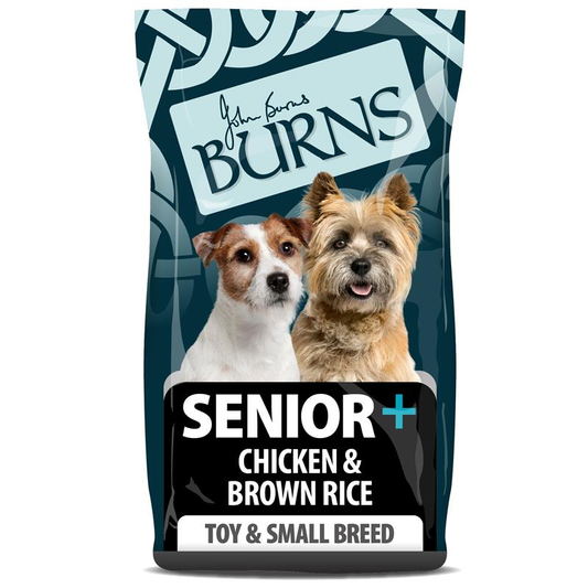Burns Senior+ Toy & Small Breed Chicken & Brown Rice 2kg