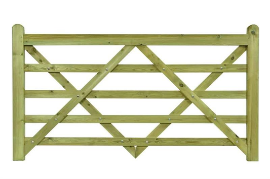 12ft Wooden Field Gate