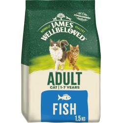 James Wellbeloved Cat Adult Fish 1.5kg