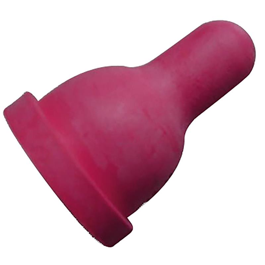 Moulded Rubber Red Lamb Teat