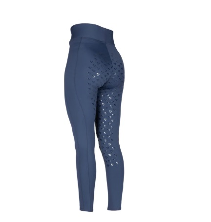 Shires Aubrion Eltar Riding Tights Navy (Young Rider)