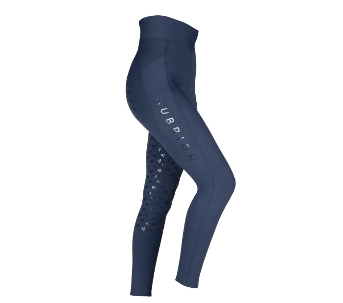 Shires Aubrion Eltar Riding Tights Navy (Young Rider)
