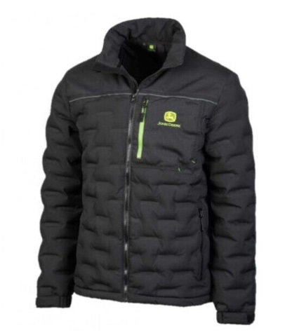 John Deere Hybrid Coat Black/Green