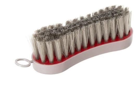 Red Gorilla Face Brush Red/Grey