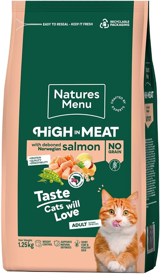 Natures Menu Cat Salmon 1.25kg