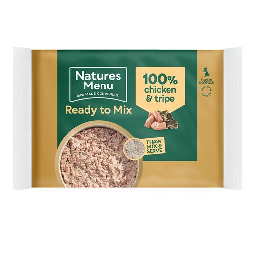 Natures Menu 100% Chicken & Tripe Block 400g