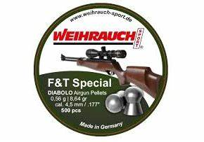 Weihrauch F&T Special Airgun Pellets .177