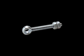 Eliza Tinsley 6 inch x 3/4 inch Adjustable Gate Eye with 2 Nuts