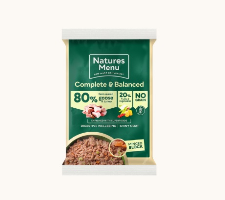 Natures Menu Complete & Balanced Goose 80/20 500g