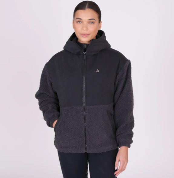 Shires Aubrion React Sherpa Fleece Jacket Shadow