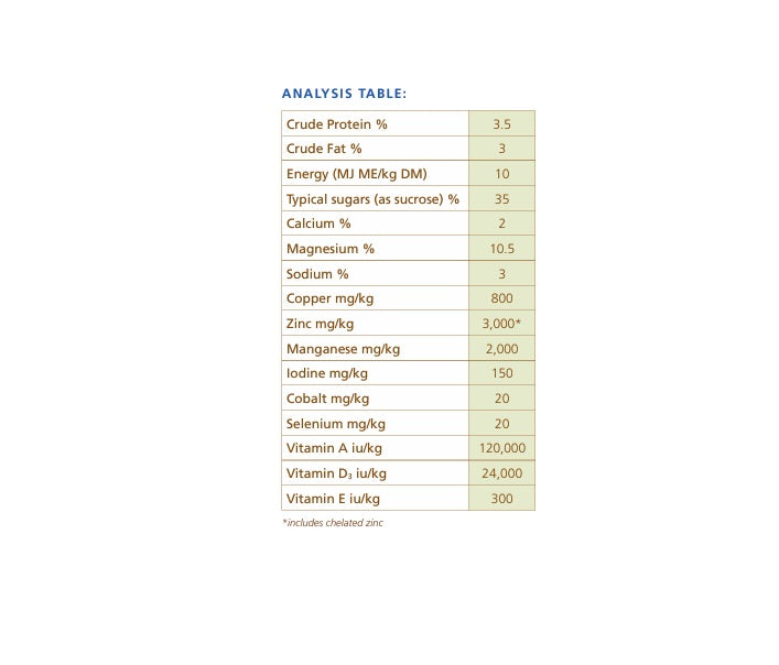 Downland Opti-Lix Cattle Mag 20Kg