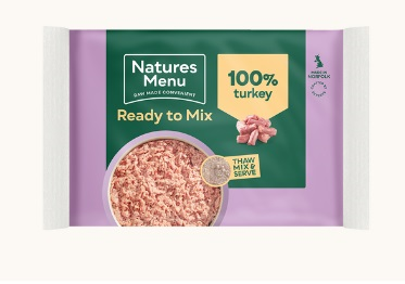 Natures Menu 100% Turkey Block 400g