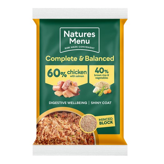 Natures Menu Complete & Balanced 60/40 Chicken & Salm