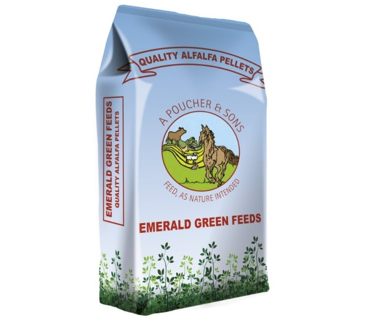 Emerald Green Alfalfa Pellets 20kg