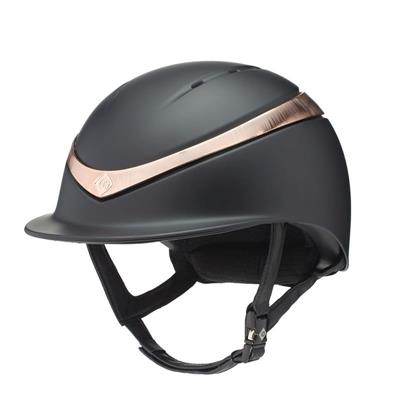 Charles Owen HALO Navy/Rose Gold Small (52-55cm)