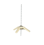 Pig Toy Bitestar With Eyelet End Cap and Chain