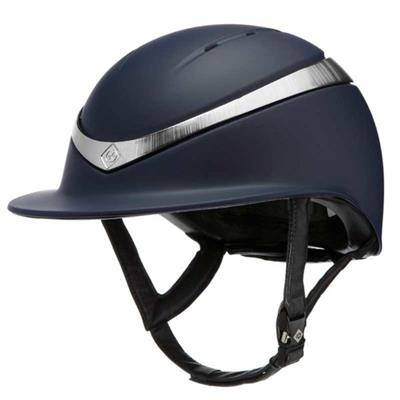 Charles Owen HALO Luxe Navy/Platinum Medium (56cm-58cm)