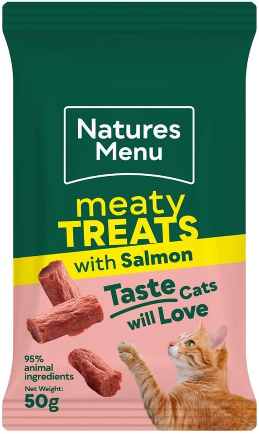 Natures Menu Cat Meaty Treats Salmon 50g
