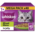 Whiskas Mixed Jelly Mega Pack x 40 Pouches