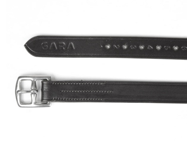Shires Velociti GARA Stirrup Leathers Black