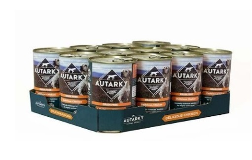 Autarky Grain Free Delicious Chicken and Vegetables Complete 12 x 395g Pack of Tins