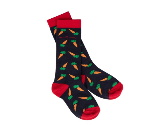 Winnie & Me Carrot Socks (8-12)