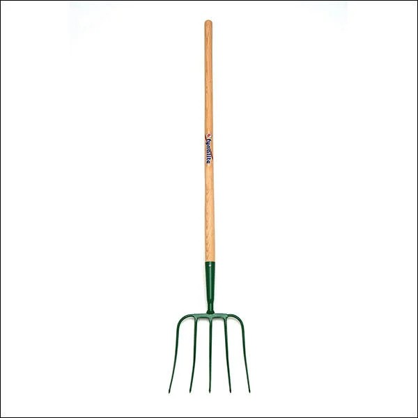 Fynalite 5 Prong Wooden Manure Fork