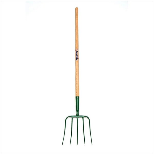 Fynalite 5 Prong Wooden Manure Fork