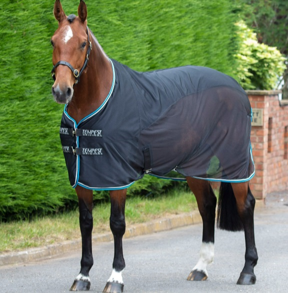 Tempest Fleece/Mesh Cooler Black