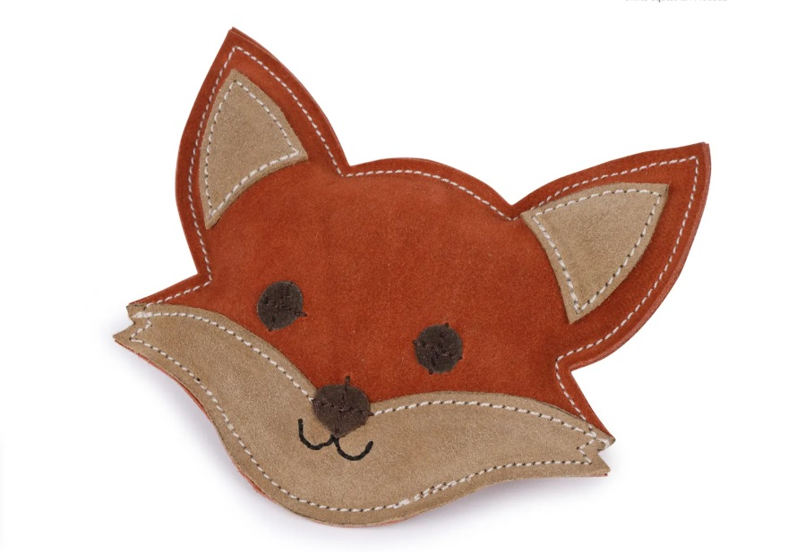 Digby & Fox Leather Fox Toy