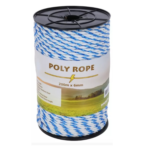 Downland Poly Rope 6mmx 200m