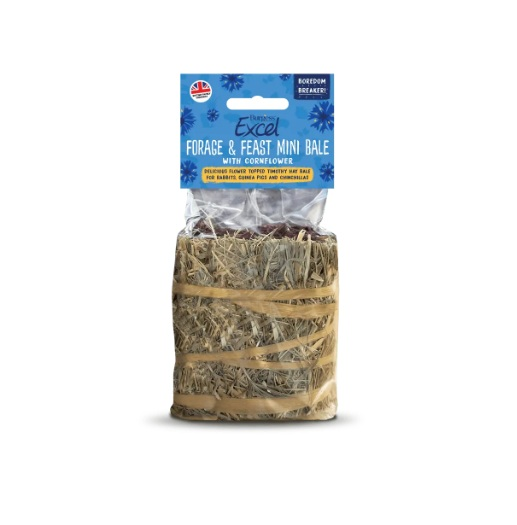 Burgess Excel Forage & Feast Mini Bale With Cornflower