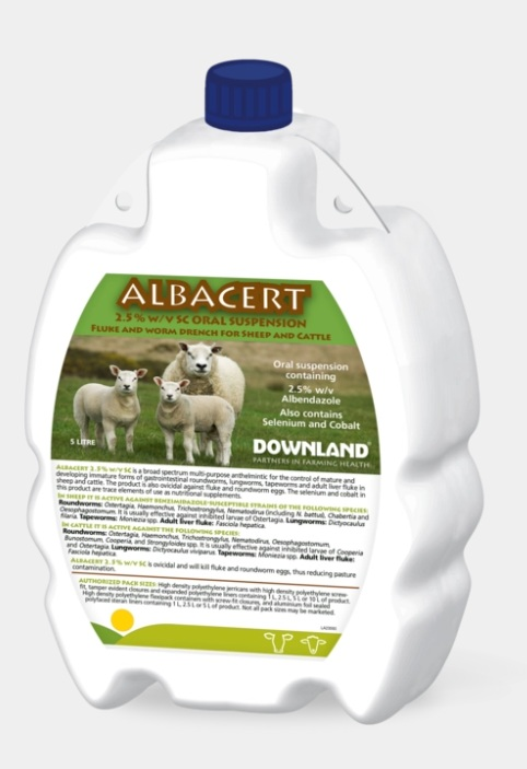 Downland Albacert 2.5% 2.5L