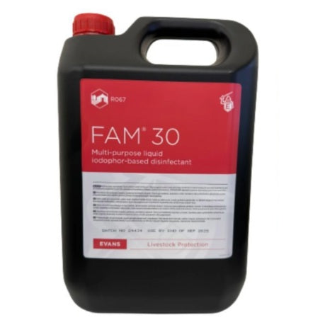 Evans Vanodine Fam 30 5 Litres