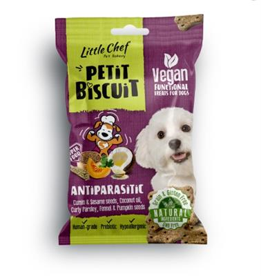 Little Chef Petit Biscuit- Antiparasitic Vegan Treats For Dogs