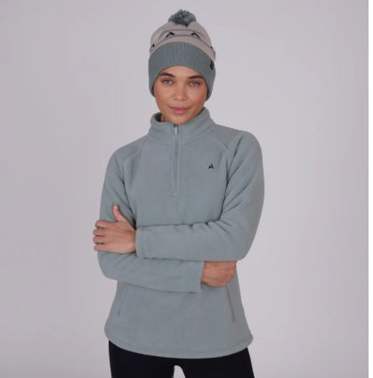 Aubrion React Half Zip Fleece Sage