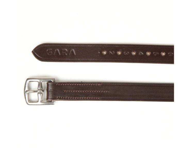 Shires Velociti GARA Stirrup Leathers Havana